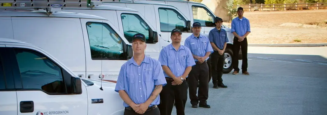 KIC Refrigeration crew ready for Mini Split Repair jobs across Parkway